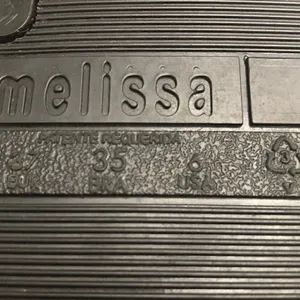 NWOT Melissa Black Jelly Sandals thumbnail 9