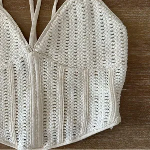 Zara Knit Crop Top Tank thumbnail 2