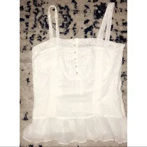Forever 21 ✨ Button Front Princess Crop Cami/Tank✨ thumbnail 2