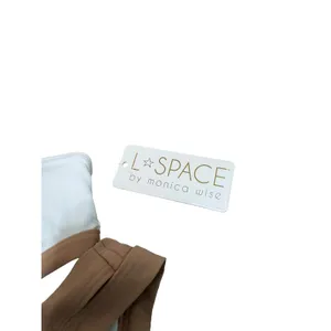 L Space Farrah White Tan top S Charlie bottom L High Leg Bikini Set‎ Swimwear S thumbnail 4