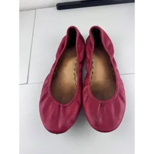 Tieks by Gavrieli Womens Red Leather Foldable Ballet‎ Flats Size 8 thumbnail 2