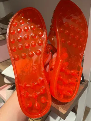 INTENTIONALLY BLANK Ellery Stud Jelly Sandals (Sz 9) Cherry Red NWT thumbnail 9