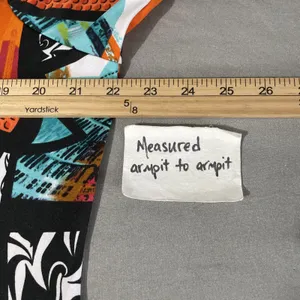 Sophie A Dress Size XL Bright Travel Knit Easy Care Dopamine Artsy Art to Wear thumbnail 7