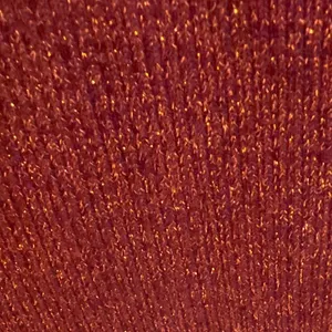 Zara‎ Cropped Turtleneck Long Sleeve Top Size Small Orange Sparkle Stretchy EUC thumbnail 4