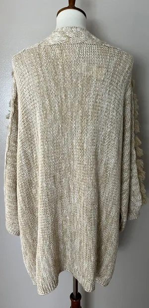 Anthropologie Braided-Sleeve Cardigan thumbnail 10