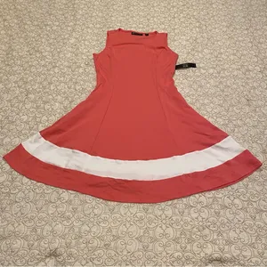 NWT New York & Company Women’s Sleeveless Dress With POCKETS thumbnail 3