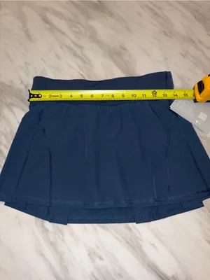 NWT Antonio Melani Match Skirt Blue Athletic Skort Size S thumbnail 8
