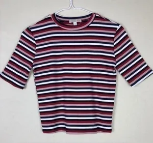 Gianni Bini Stripped short sleeve thumbnail 1