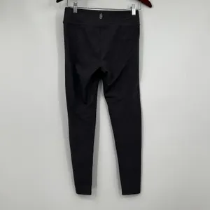 Free People movement gray subtle striped legging pants pull on athleisure small thumbnail 5