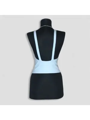 Zara crop top halter coquette feminine cocktail fairy festival boho layering Y2K thumbnail 2