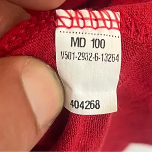 Disney Store Minnie Mouse Sailor Graphic‎ T-Shirt Red Size Medium thumbnail 7