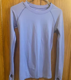 Buffbunny periwinkle long sleeve NWOT thumbnail 1