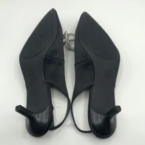 BCBGENERATION Women's Kitten Heel Pointed Toe Slingback Bow Heels Sz 7 thumbnail 8