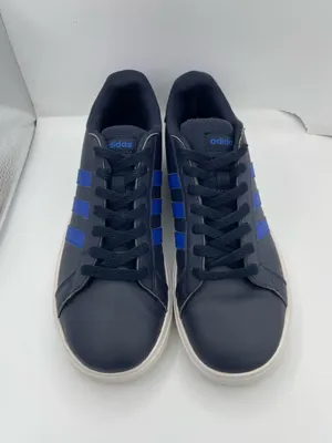 Adidas Grand Court blue lace-up unisex sneakers Size 6 thumbnail 11