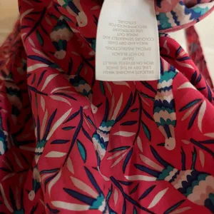 Boden‎ Olwen Strawberry Split Bird Print Dress Size 6 Pink Midi Printed Summer thumbnail 14