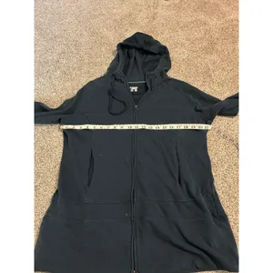 Columbia Jacket Full Zip Women's‎ Hoodie XL Jacket Navy Blue Long Sleeve thumbnail 4