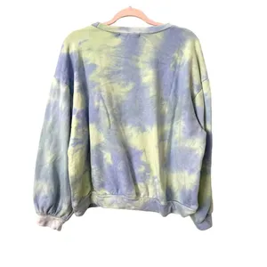 BY DYLN Xander Tie Dye Logo‎ Crewneck Sz Medium thumbnail 6