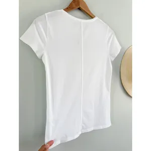 Madewell | NWT | Essential Slim Tee in Lightweight Cotton White | Sz XS thumbnail 9