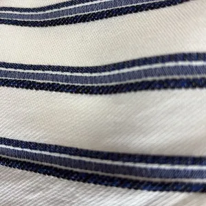 Free People Tuxedo Stripe Wrap Dress Sleeveless‎ Blue Side Slit Size XS thumbnail 6