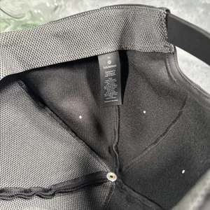 Lululemon Black Adjustable Baseball Cap Athletic Hat One Size OS Men's Gym thumbnail 12