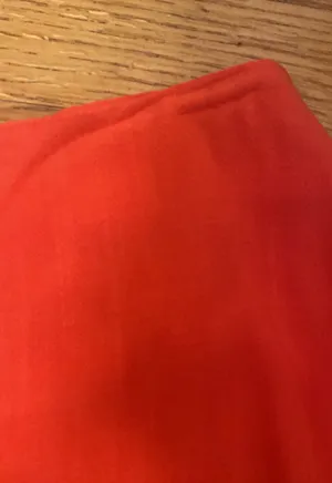 Le lis Orange Ruffle Mini Skirt thumbnail 3