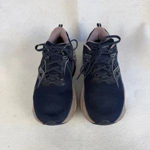 Saucony Triumph 22 Womens 10 Running Shoes Navy‎ Blue Mauve Athletic Sneakers thumbnail 4