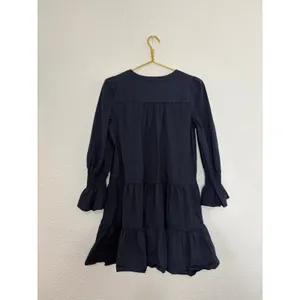 Tuckernuck Pomander Place Navy Cotton Poplin Kenzo Mini Dress Size Medium thumbnail 12