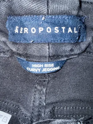 Aeropostale Black High-Rise Curvy Jegging thumbnail 4