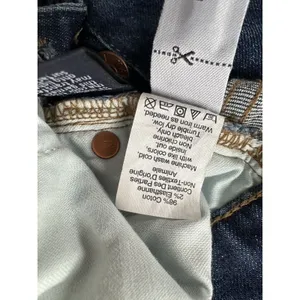 Madewell Flea Market Flares High Rise Button‎ Fly Raw Hem Jeans 25 Boho Summer thumbnail 9