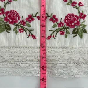 For love and‎ lemons Jolene Embroidered Mini Skirt in White sz M thumbnail 9