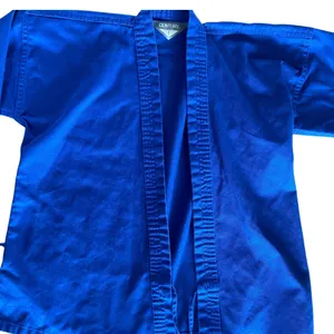 Amazing 2-piece Electric Blue Martial Arts Gear Uniform Set 🔥 thumbnail 4