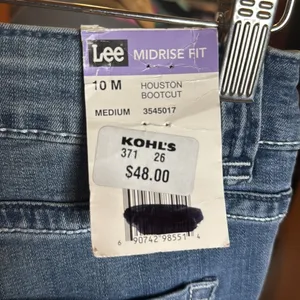 NWT Lee Houston Bootcut Midrise Fit Flex Motion Jeans Size 10 Medium thumbnail 9