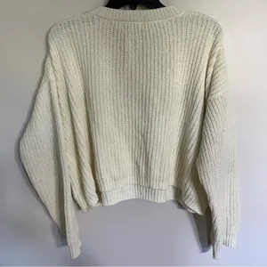 Women’s Warm & Cozy‎ Lifestyle Sweater Soft Lightweight Chunky Size Large V Neck thumbnail 9