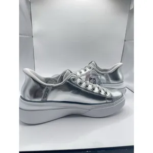 NEW Sketchers Snoop Dogg Silver‎ Metallic WOMENS Size 7.5 thumbnail 5