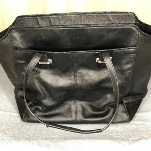 Coach Black Leather Purse thumbnail 4
