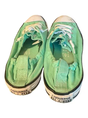 Converse Chuck Taylor All Star Shoreline Mint Green Slip-On Sneakers Size 9.5 thumbnail 4