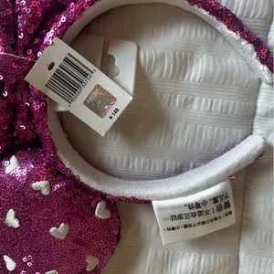 Disney Pink Sequin Minnie Mouse Ears Headband thumbnail 3