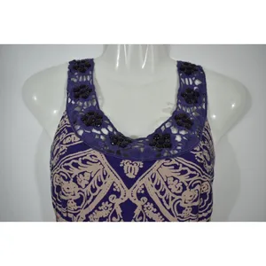 Free People Jewel Crochet Tank Dress Size 10 thumbnail 5