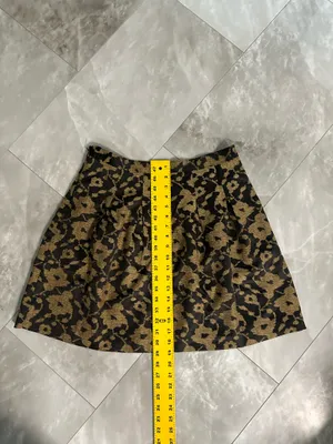 Ann Taylor Skirt Size 8 Floral Summer Pleated Womens Office Wear Romantic Summer thumbnail 3