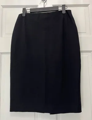 Express Black Stretchy Mini Pencil Skirt - Size Small thumbnail 1