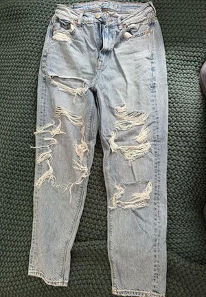 American Eagle Highest Rise Mom Jeans thumbnail 1