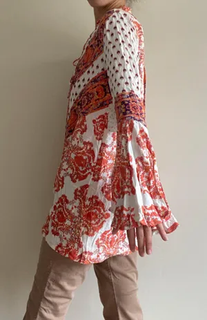 Free People Boho Nwt  Shirt thumbnail 3