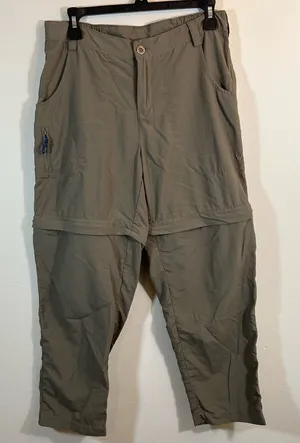 ✨ White Sierra Women’s Zip‎ Off Hiking Pants Medium thumbnail 1