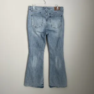 Judy Blue Size 32 Flare Mid Rise Knoxville Pin Tack Jeans thumbnail 4