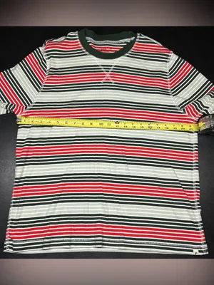 Pact Unisex Size XL Flurry Stripe One For All Holiday Pajama Set thumbnail 4
