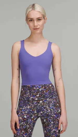 Lululemon Align Tank Top in the Color Charged Indigo thumbnail 1