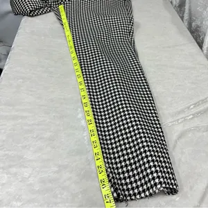Old Navy 8 high rise pixie checkers pants black white FLAWED thumbnail 9