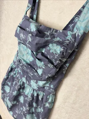 Free People Meet Me In Maui Printed Mini Dress Womens Size Large thumbnail 3