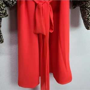 THML Blouson‎ Midi Open Shoulder Dress Size Medium thumbnail 9