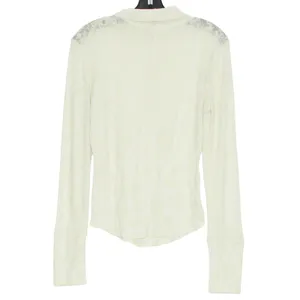 Intimately Free People Top Thermal Turtleneck Minimalist Boho Floral Sheer Small thumbnail 2